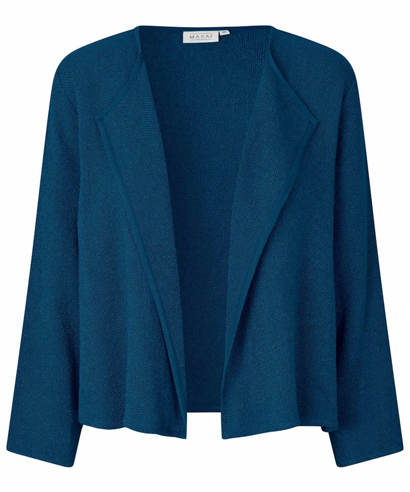 Julitta Long Sleeve Jacket - Moonlight Ocean