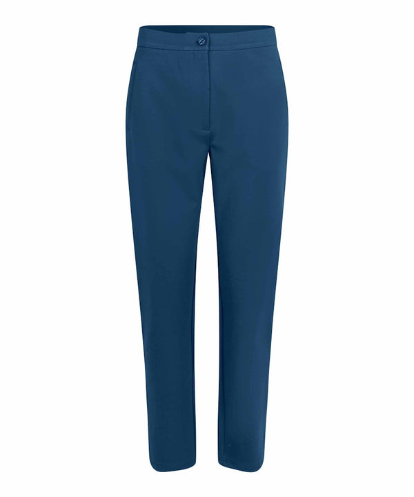 Pamala Slim Leg Trouser - Moonlight Ocean