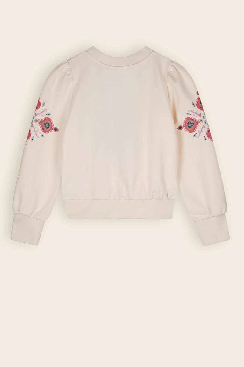 Kulet High Cuffs Sweater - Pearled Ivory