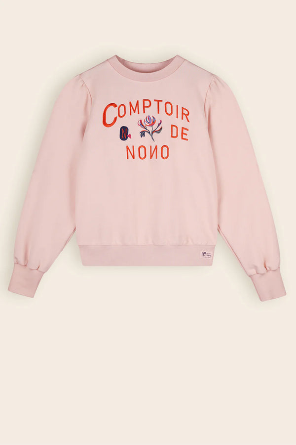 Kulet High Cuffs Sweater - Pale Blush