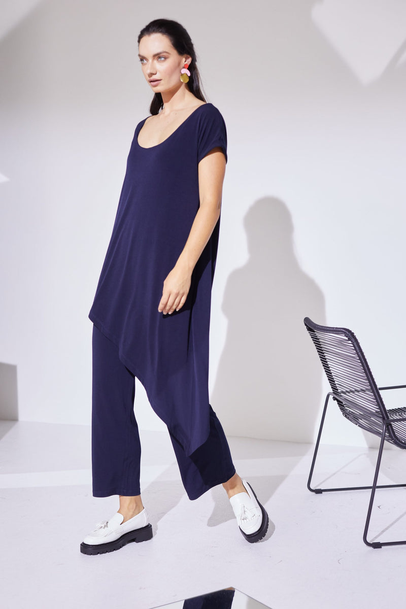 Overtop Jumpsuit - Navy