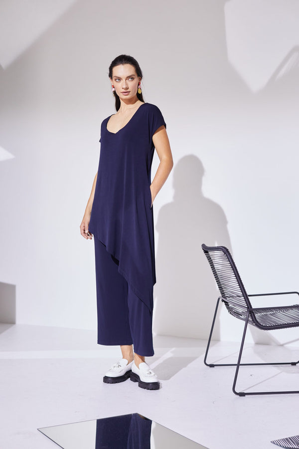 Overtop Jumpsuit - Navy