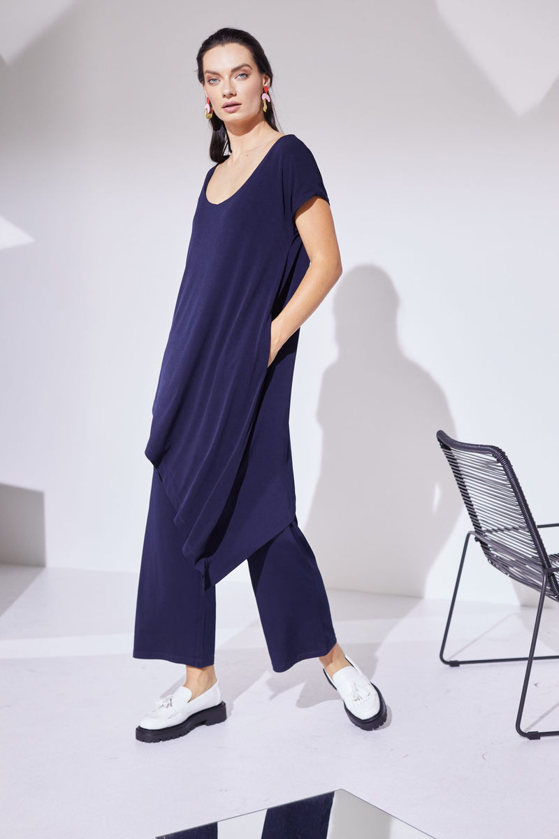 Overtop Jumpsuit - Navy