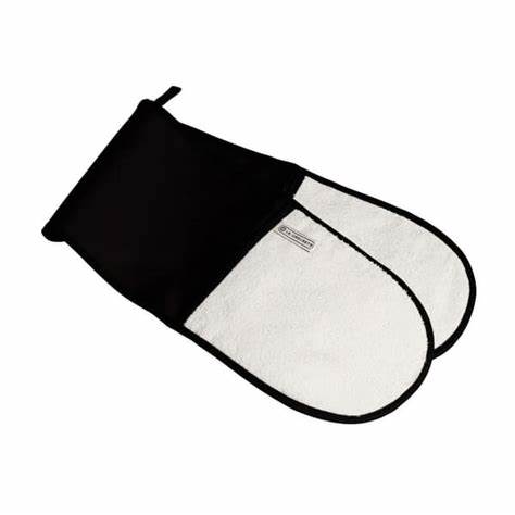 Double Oven Glove - Black