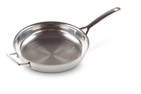 3-Ply Uncoated 28cm Frypan with Helper Handle