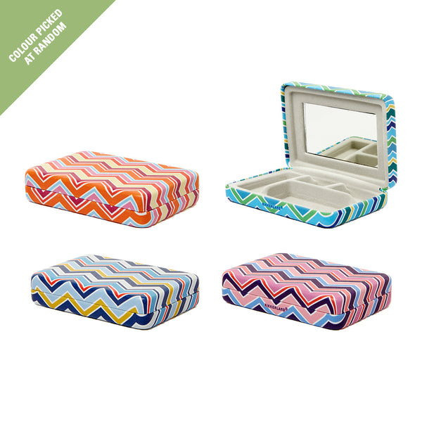 Portable Jewelry Case - striped