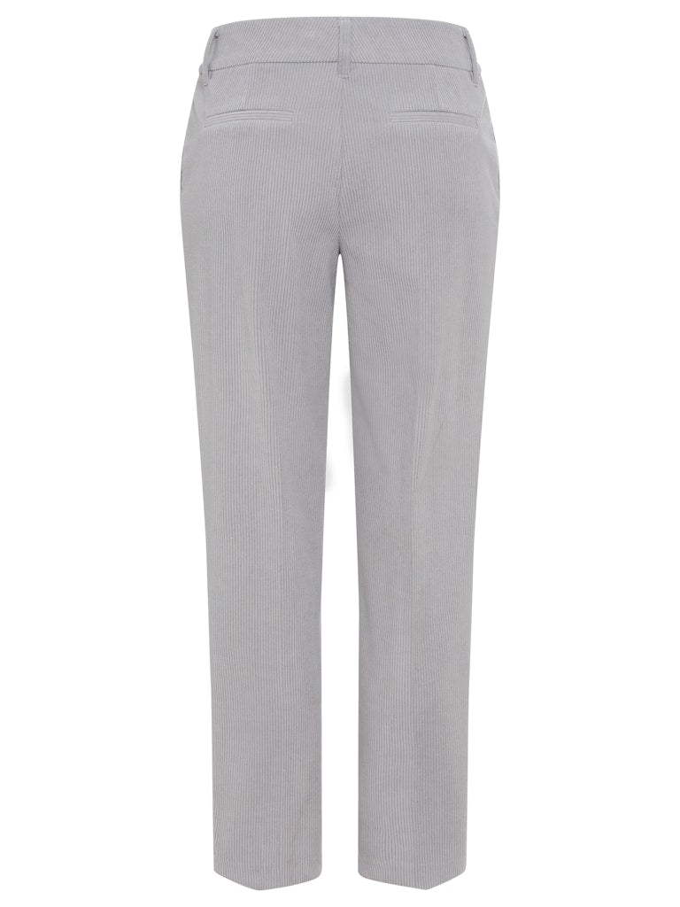 Cool Vision Crop Trousers - Pearl Grey