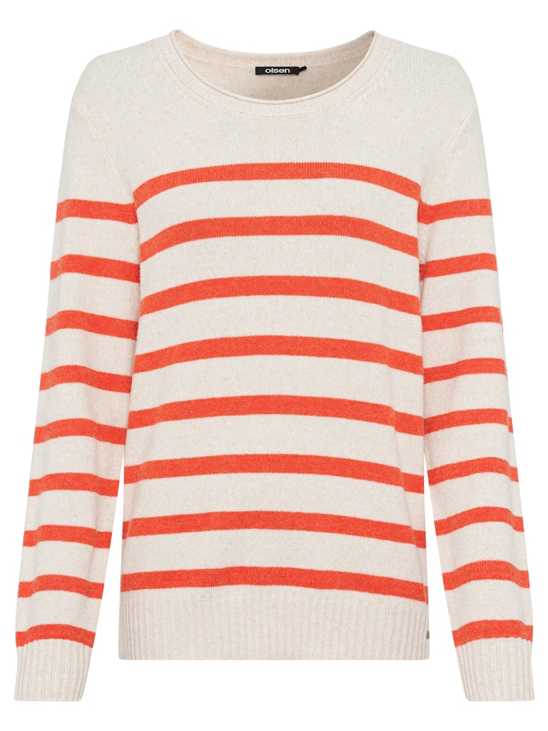 Long Sleeve Jumper - Golden Orange Melange