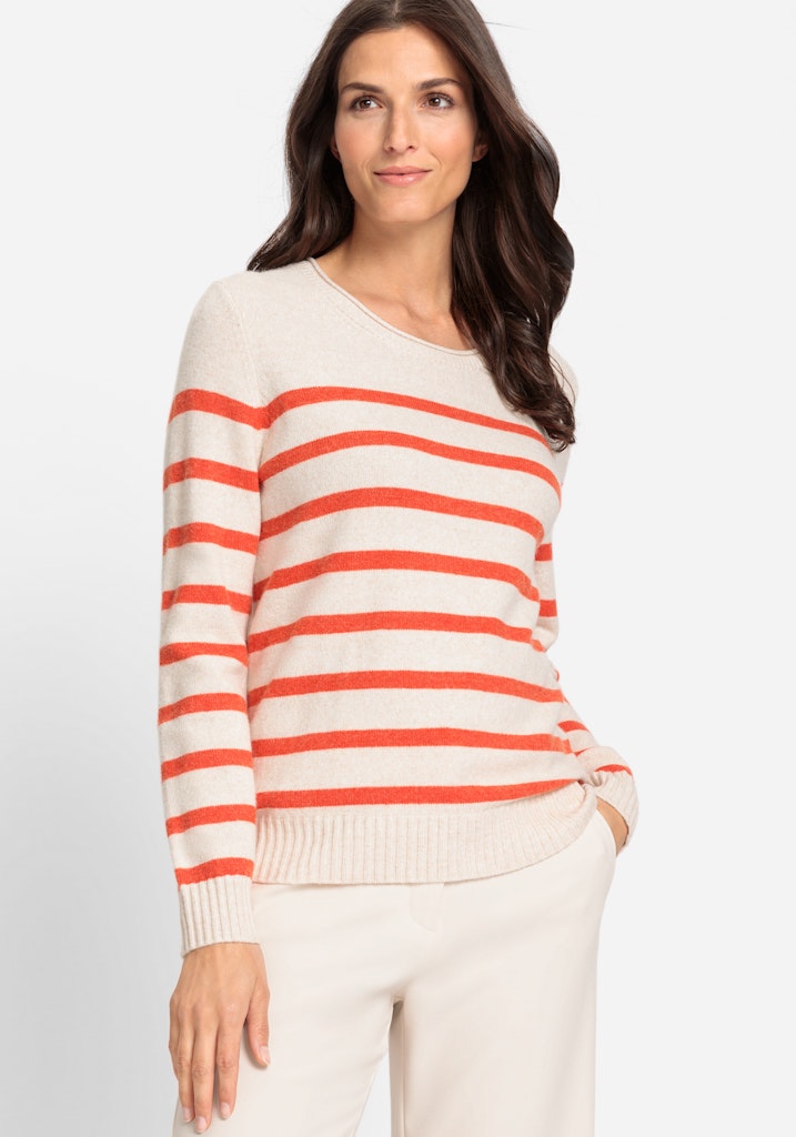 Long Sleeve Jumper - Golden Orange Melange