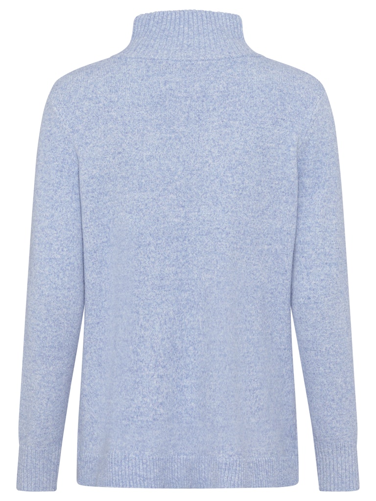 Long Sleeve Jumper - Crystal Blue Melange