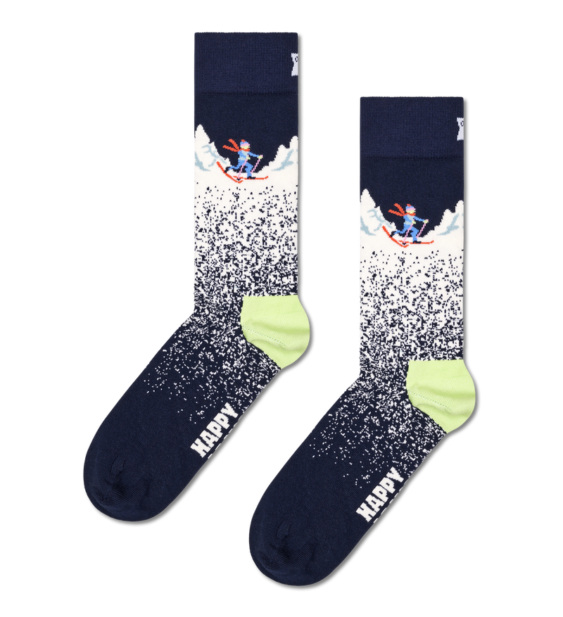 2 Pack Skiing Chalet Gift - Navy/blue