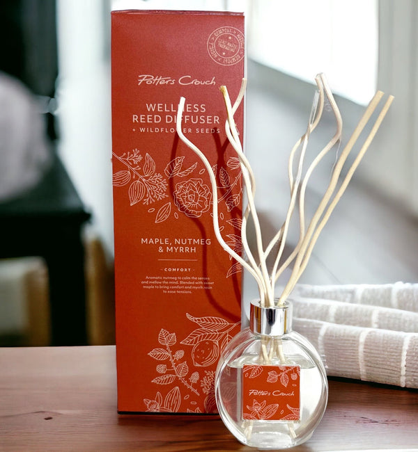 Winter Wellness Limited Edition Reed Diffuser - Maple, Nutmeg & Myrrh