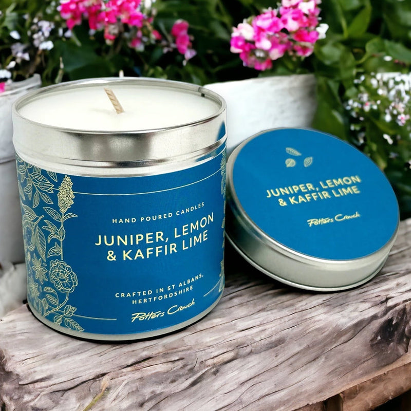 Wellness Candle Tin - Juniper Lemon & Kaffir Lime