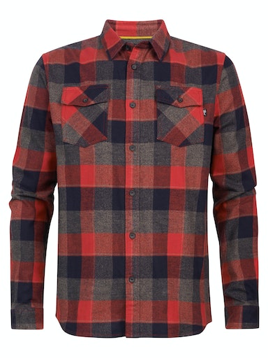 LongSleeve Check Shirt - Garnet