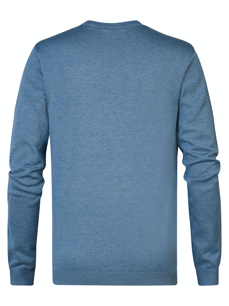 Plain RoundNeck Jumper - Light Shadow