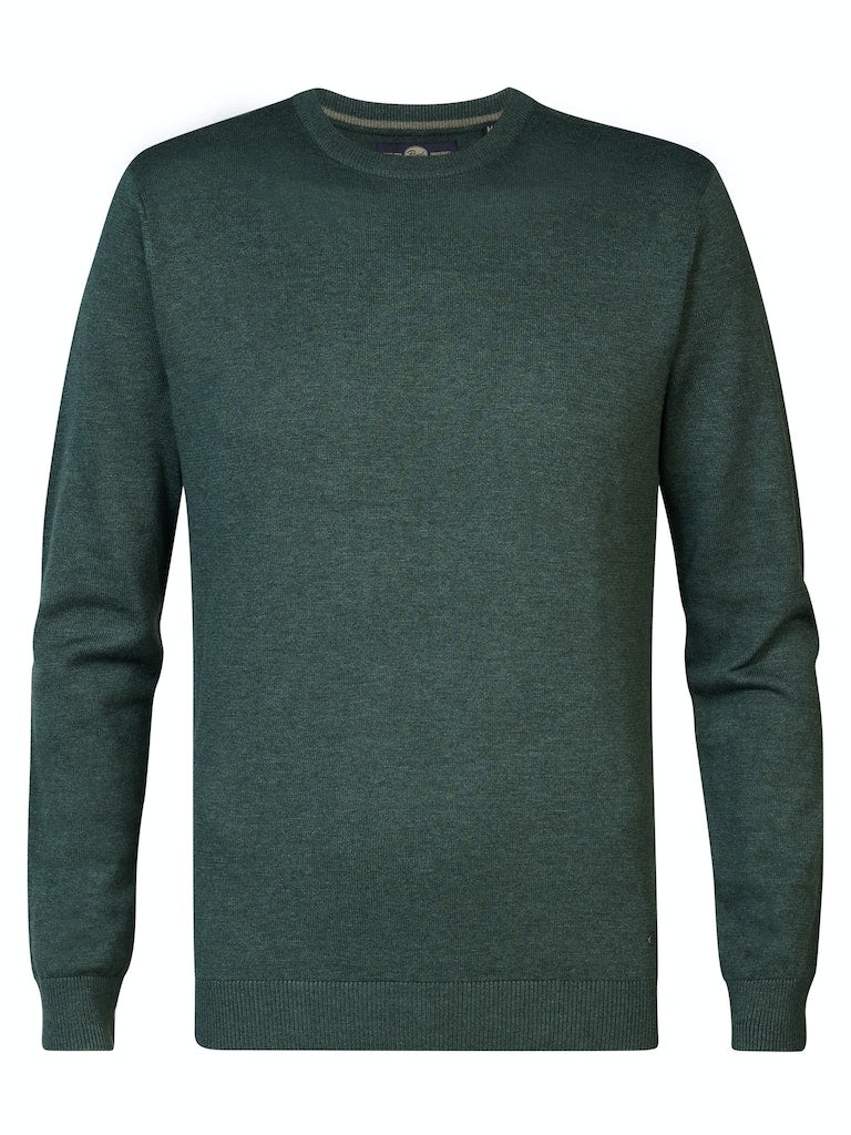 Plain RoundNeck Jumper - Bottle Green