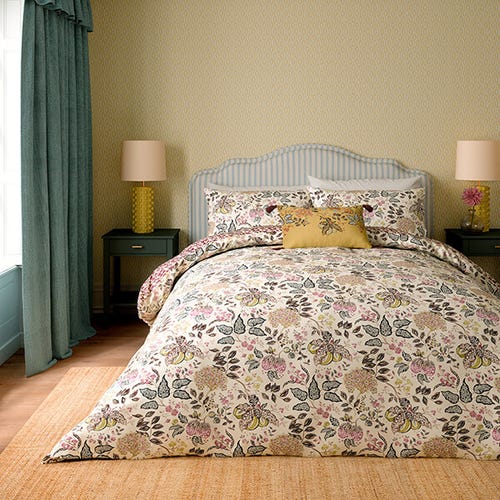 Madagascar Duvet Cover Set - Damson