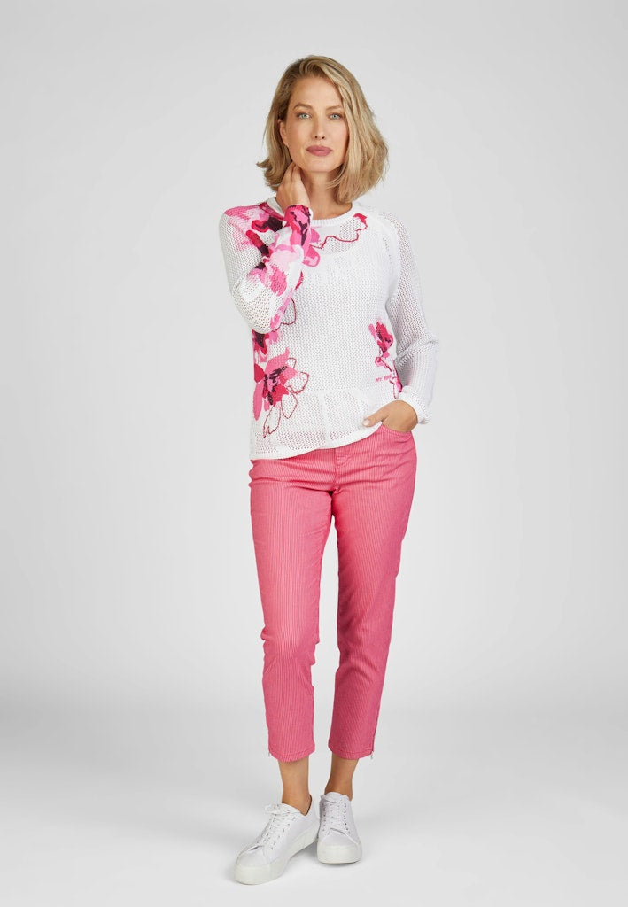 Blossom Up Trousers - Magenta