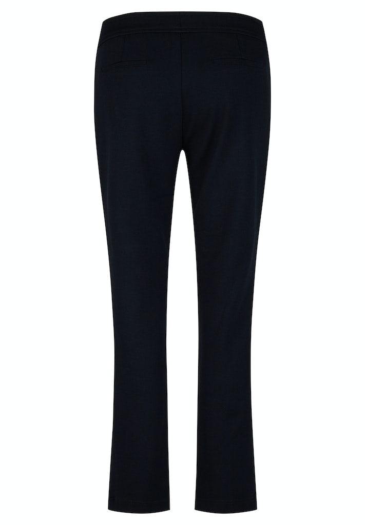 Autumn Leaves Stretch Trouser - Marine