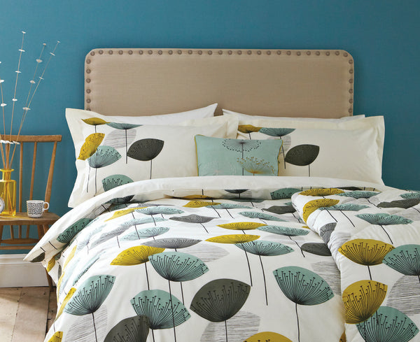 Dandelion Clocks Duvet Cover Set - Chaffinch