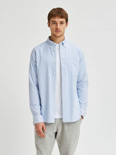 Rick Ox Flex Long Sleeve Shirt - Skyway Stripes