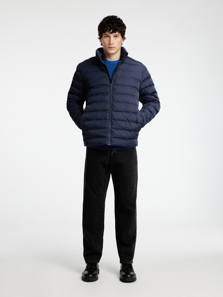 Barry Quilted Jacket - Sky Captain