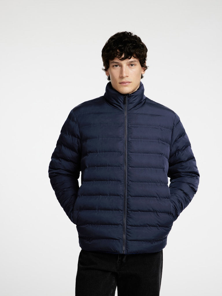 Barry Quilted Jacket - Sky Captain