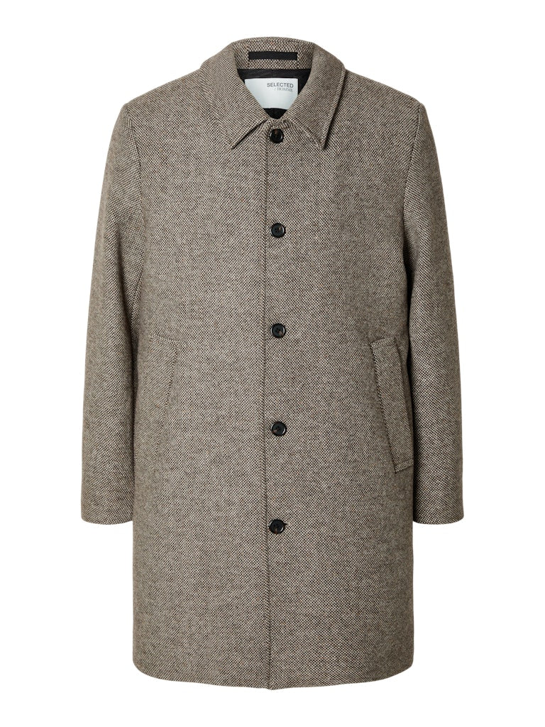 Archive Car Coat - Demitasse