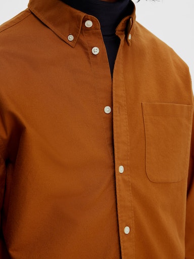 Rick Ox Flex Long Sleeve Shirt - Sugar Almond