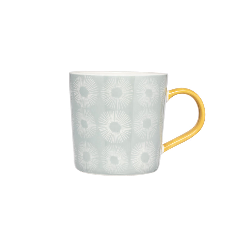 Mug - Blue Floral Burst