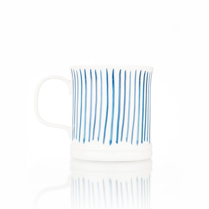 Mug - Blue Stripe Tankard