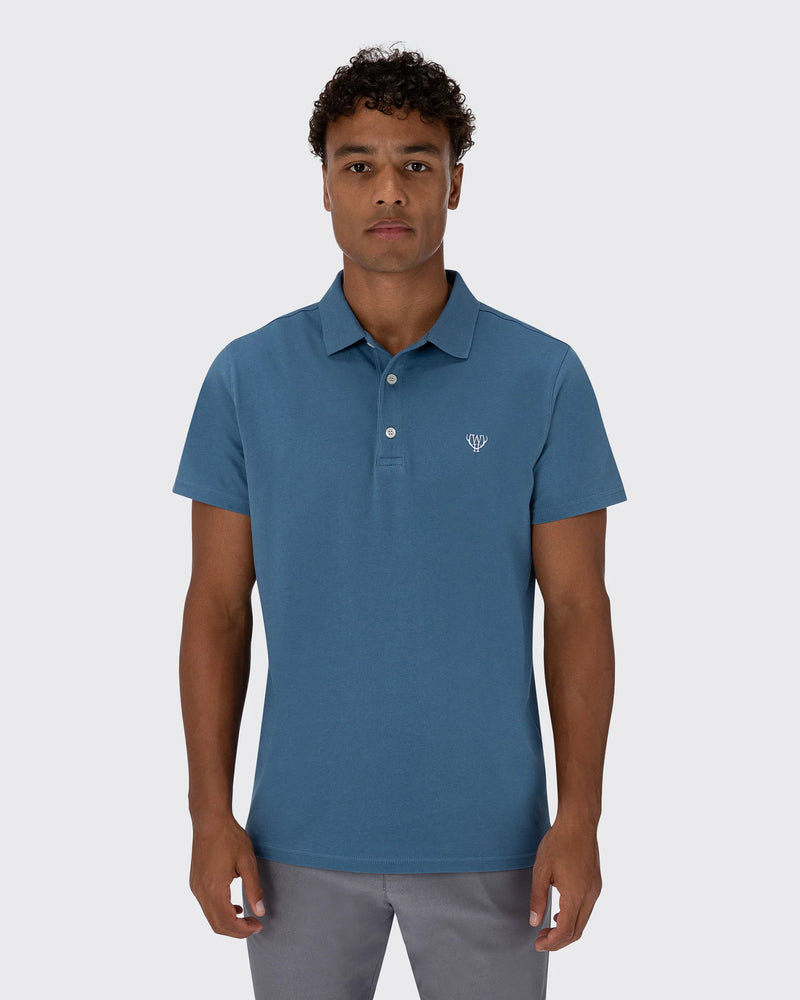 Pique Polo - Marine Blue