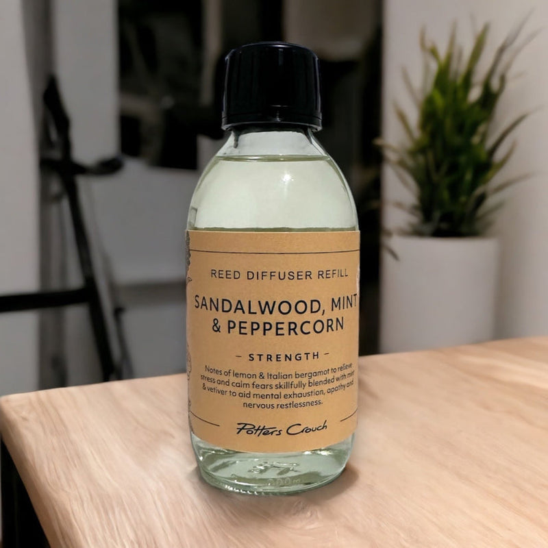 Wellness Diffuser Refill - Sandalwood Mint & Peppercorn