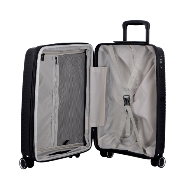 Pulsar 55cm Spinner Cabin Case - Black