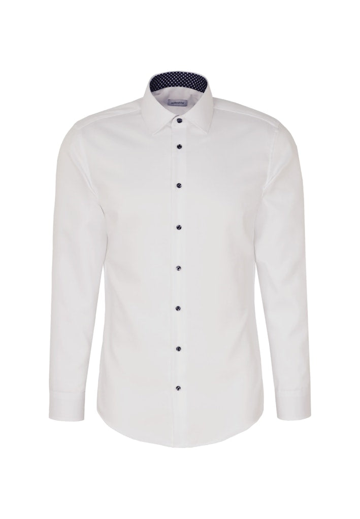 Slim Fit Shirt - White