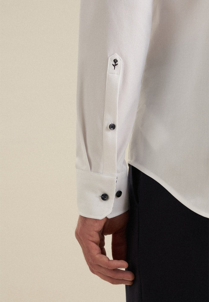 Slim Fit Shirt - White