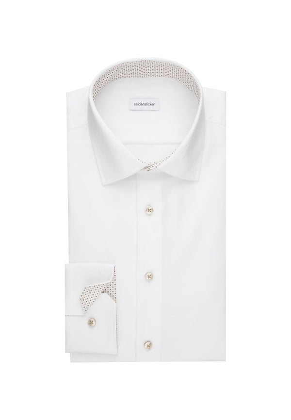 Slim Fit Shirt - White