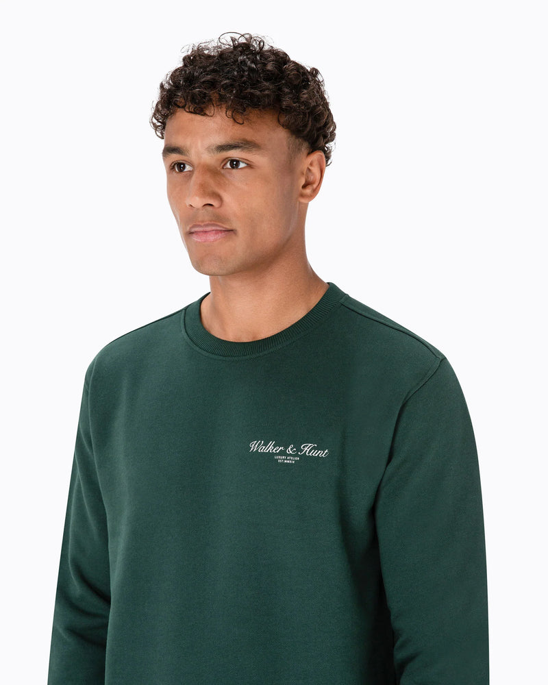 Atelier Sweatshirt - Dark Green