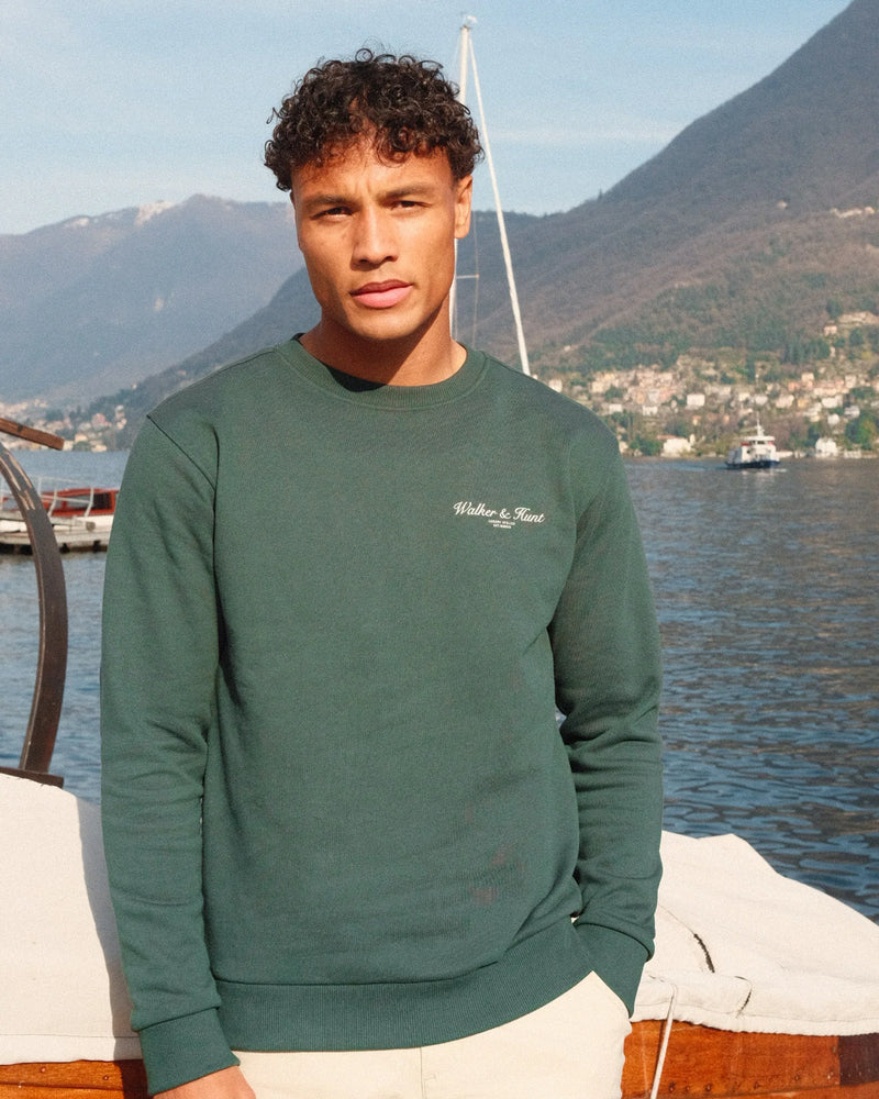 Atelier Sweatshirt - Dark Green