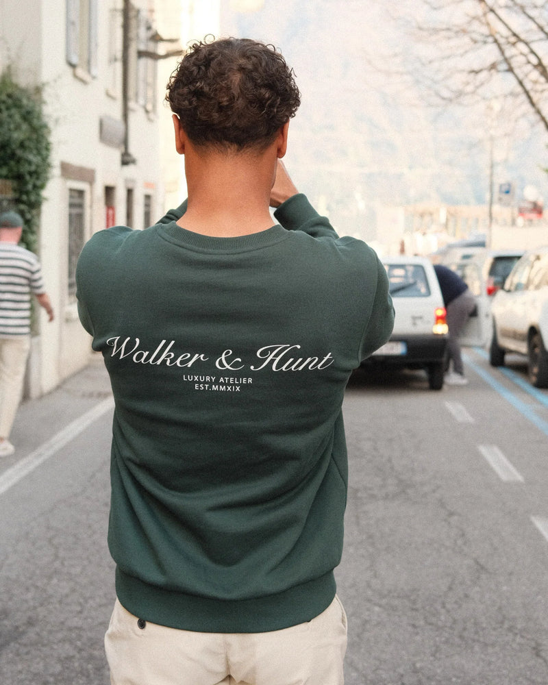 Atelier Sweatshirt - Dark Green