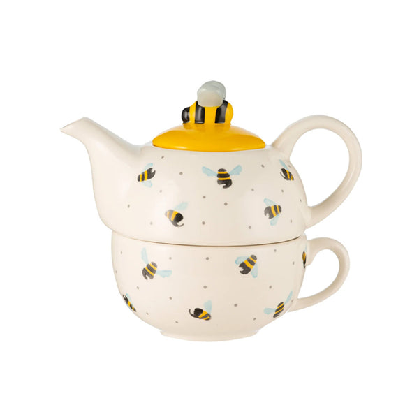 Sweet Bee Tea for One Teapot & Cup