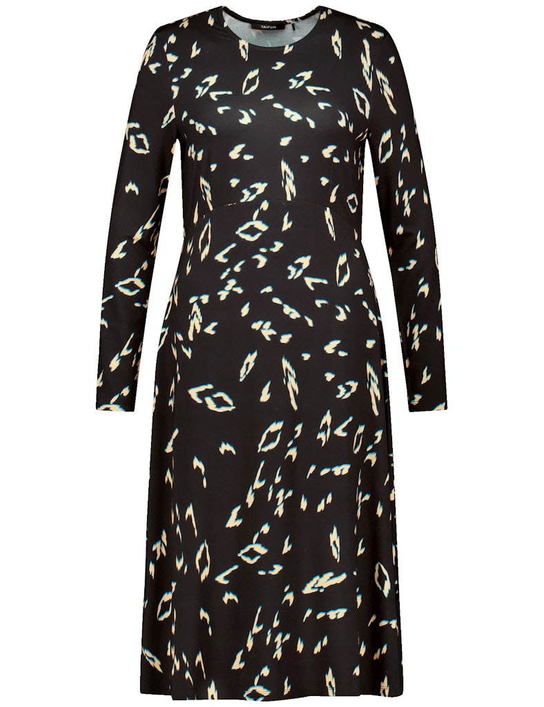 Saphire & Gold Dress Jersey - Black Pattern