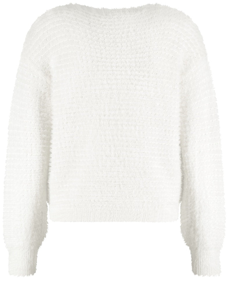 Diamonds & Jade Jumper - Off White