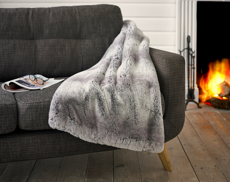 Ashbourne Throw - Grey