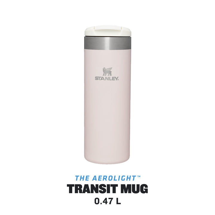 Aerolight Transit .47 Litre Mug - Rose Quartz Metallic