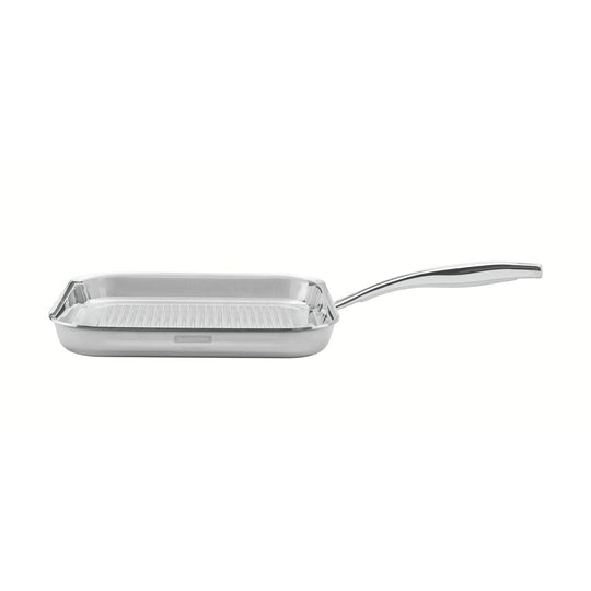 3-Ply Stainless Steel Griddle Pan 28cm