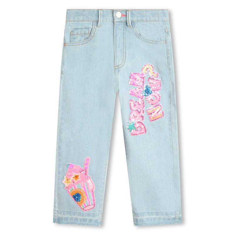 Denim Trousers - Double Stone/bleach