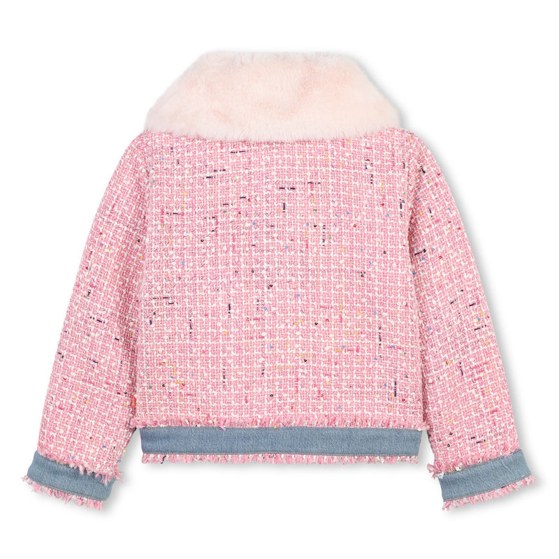 Tweed Jacket - Pink Blush