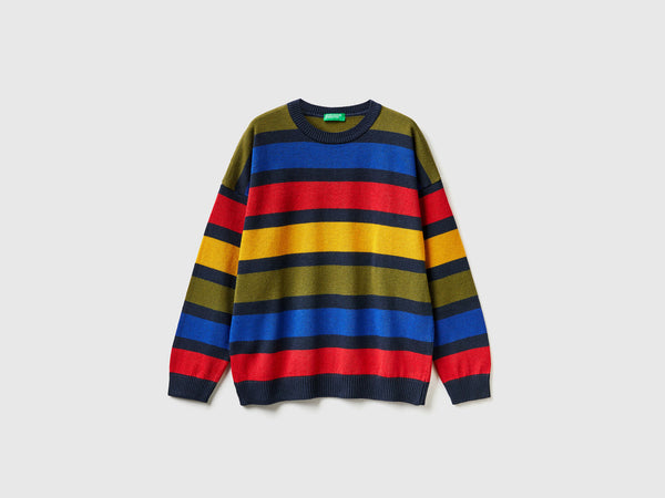 Boys Be Stripes Jumper - Multicolor