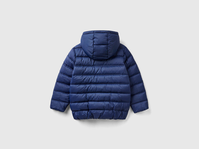 Boys Hooded Jacket - Navy